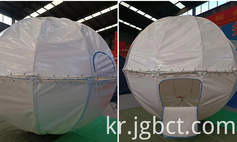 Outdoor spherical tent